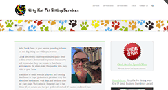 Desktop Screenshot of kittykatpetsitting.com