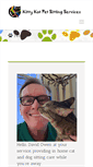 Mobile Screenshot of kittykatpetsitting.com